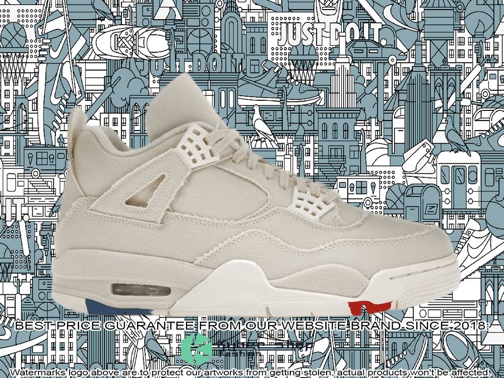 Blank Canvas Air Jordan 4 Retro word2