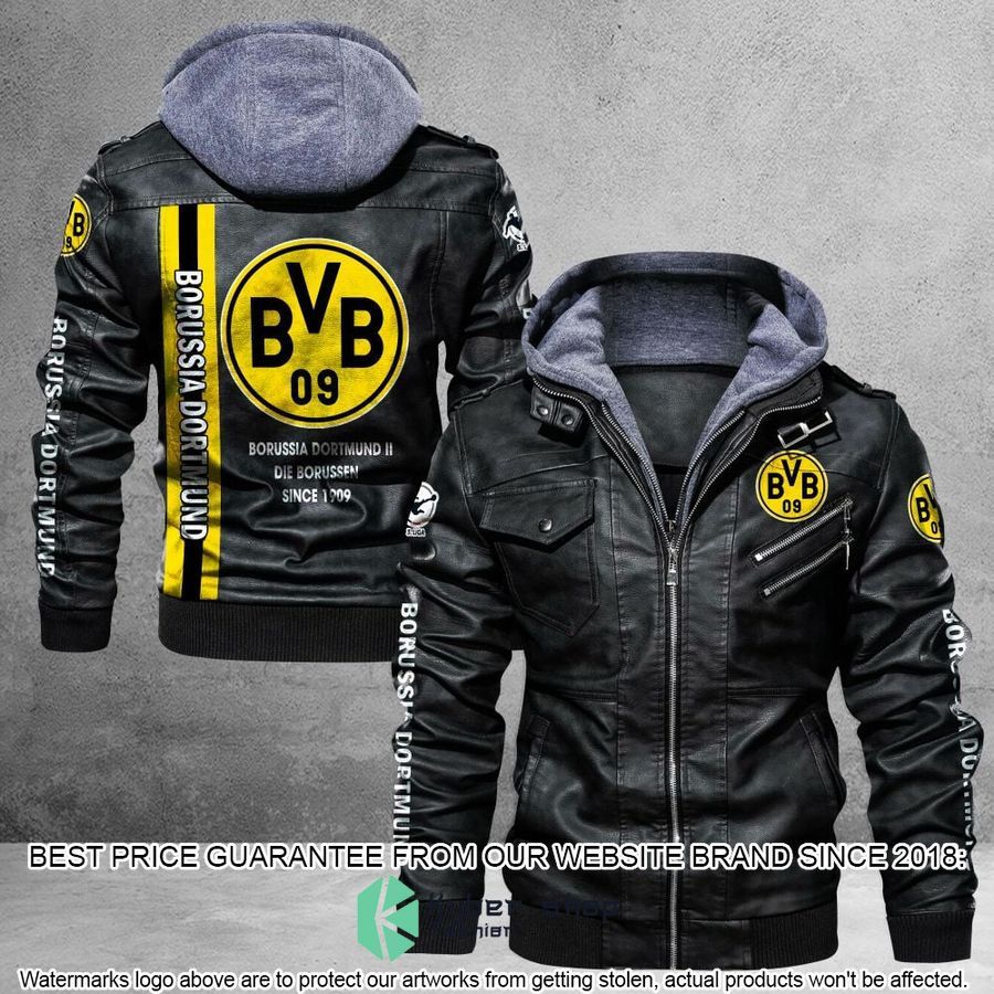 Borussia Dortmund II Leather Jacket 3 borussia dortmund ii leather jacket 3 594