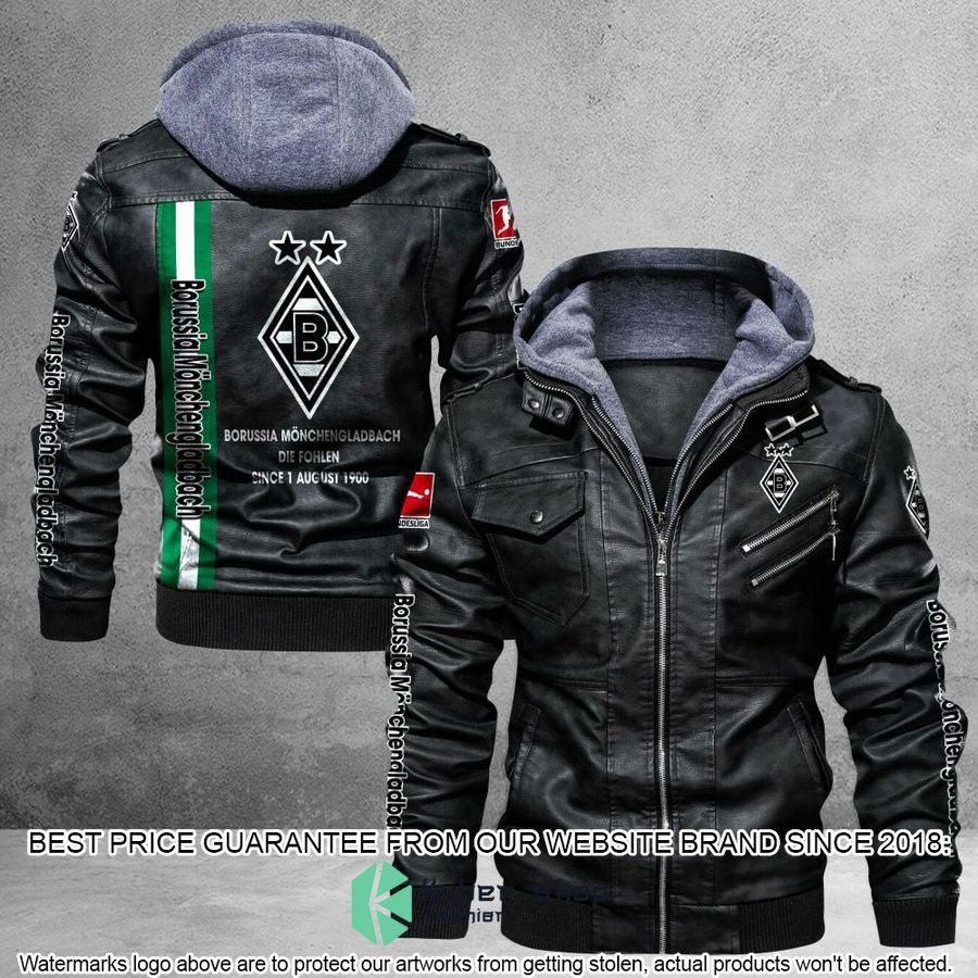 Borussia Monchengladbach Leather Jacket 3 borussia monchengladbach leather jacket 3 674