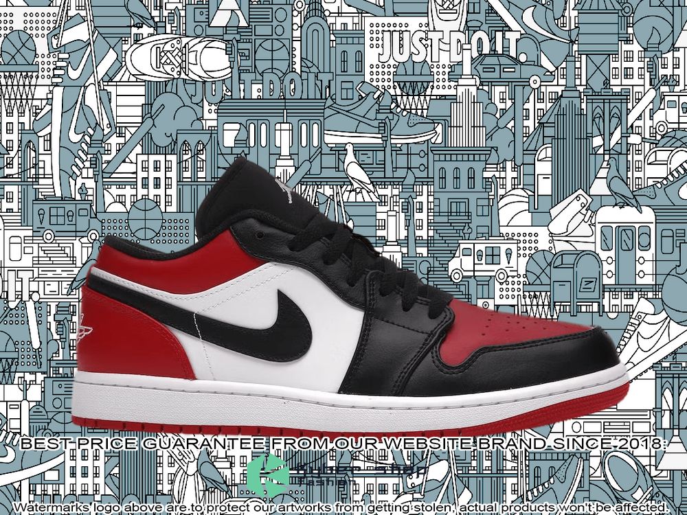 Bred Toe Air Jordan 1 Low