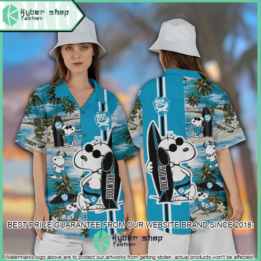 brewdog snoopy hawaiian shirt and shorts 1 24