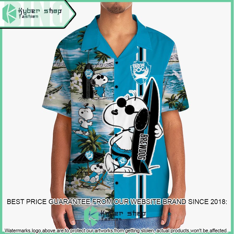 brewdog snoopy hawaiian shirt and shorts 2 508