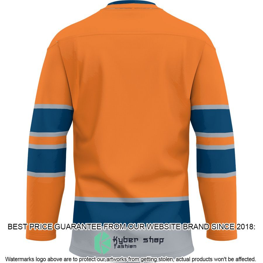 Bucknell Bison Orange Hockey Jersey 3 Bucknell Bison Orange Hockey Jersey word2