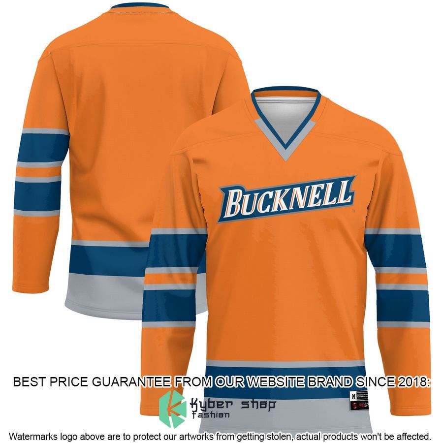 Bucknell Bison Orange Hockey Jersey 4 Bucknell Bison Orange Hockey Jersey word2