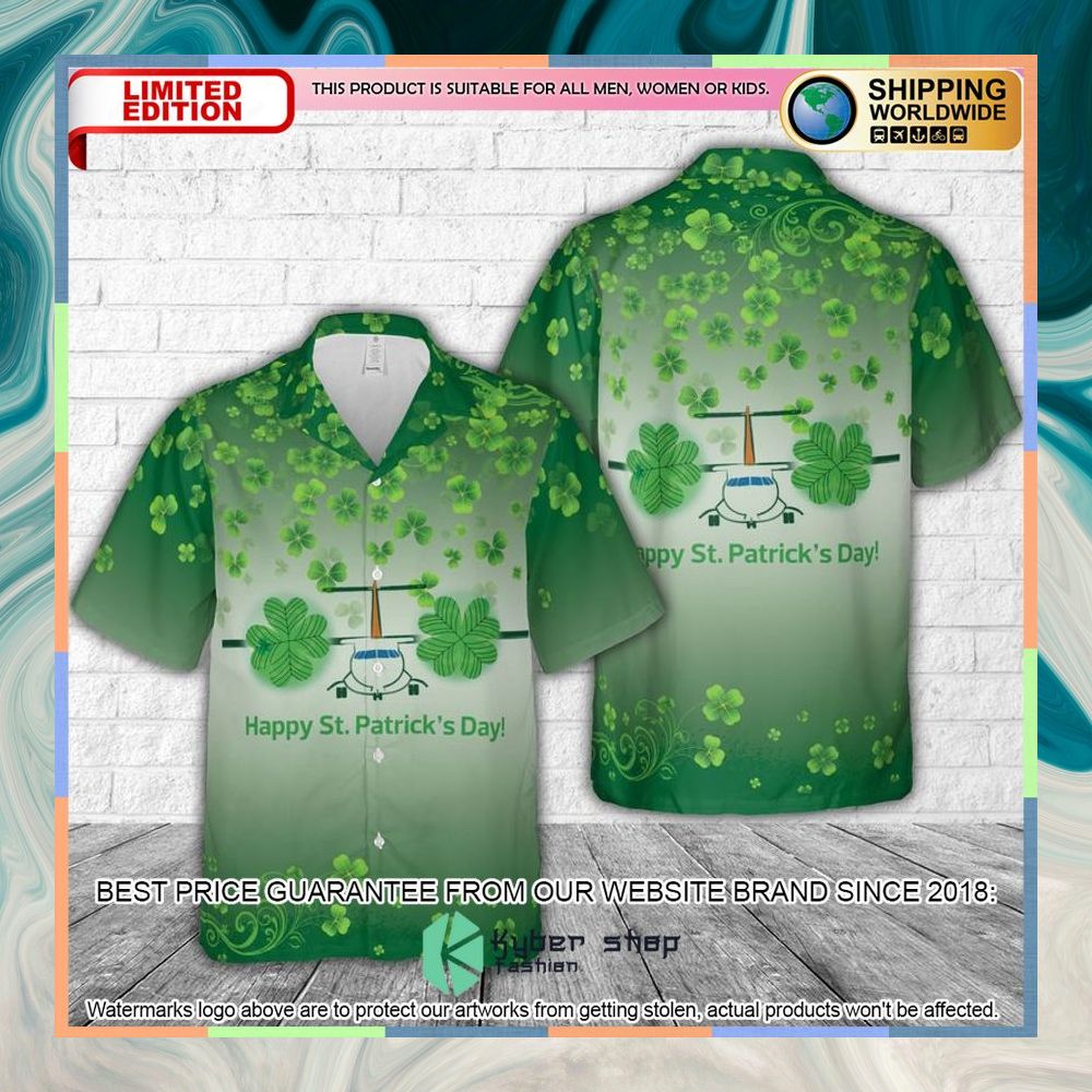 Canada Air North Yukon's Airline St. Patrick's Day Hawaiian Shirt 3 Canada Air North Yukon's Airline St. Patrick's Day Hawaiian Shirt word3