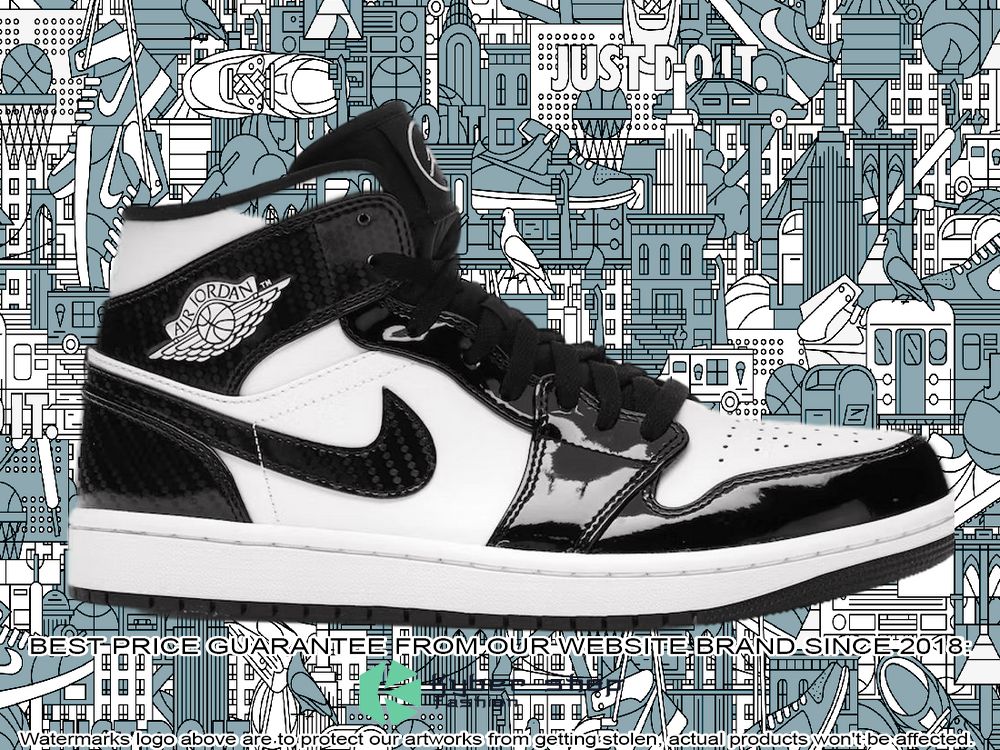 Carbon Fiber Air Jordan 1 Mid word2