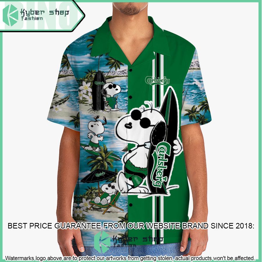 carlsberg snoopy hawaiian shirt and shorts 2 267