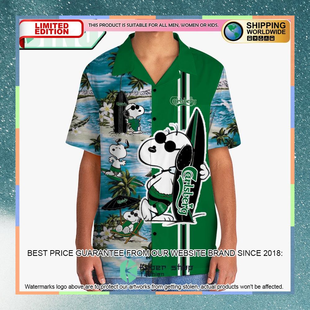Carlsberg Snoopy Hawaiian Shirt and Shorts 5 carlsberg snoopy hawaiian shirt and shorts 2 640