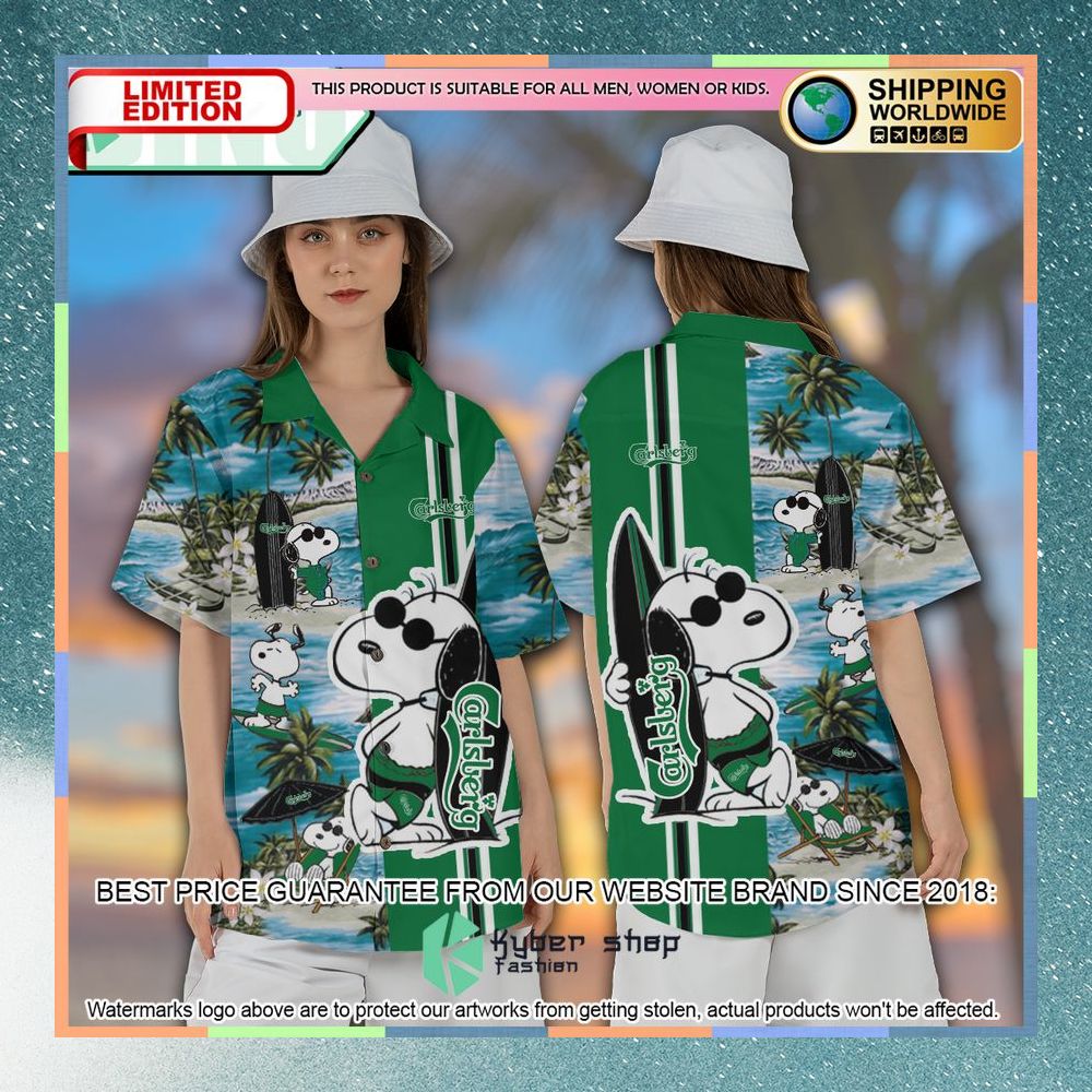 Carlsberg Snoopy Hawaiian Shirt and Shorts 6 carlsberg snoopy hawaiian shirt and shorts 3 807
