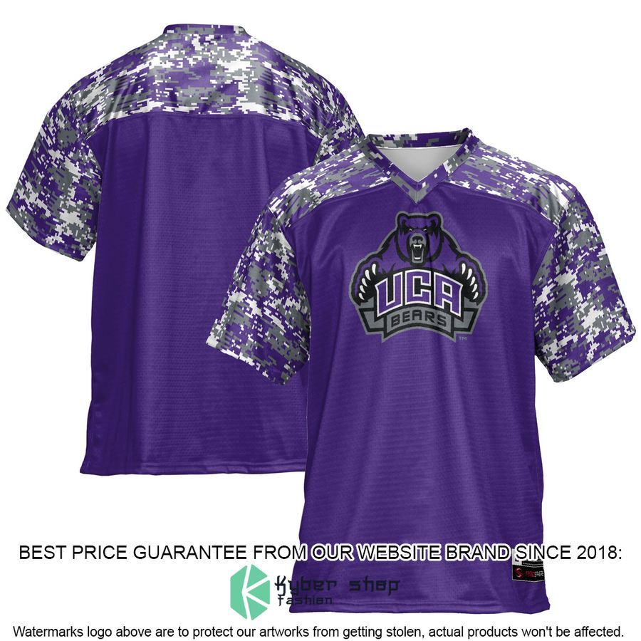 Central Arkansas Bears Purple Football Jersey