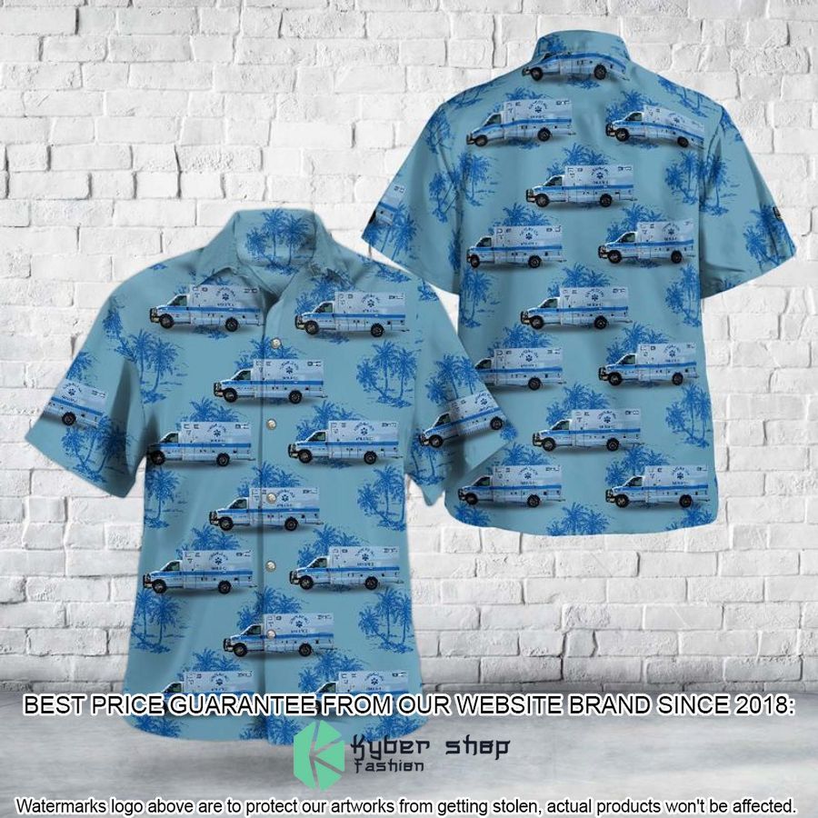 Clintonville Wisconsin Clintonville Area Ambulance Service Hawaiian Shirt