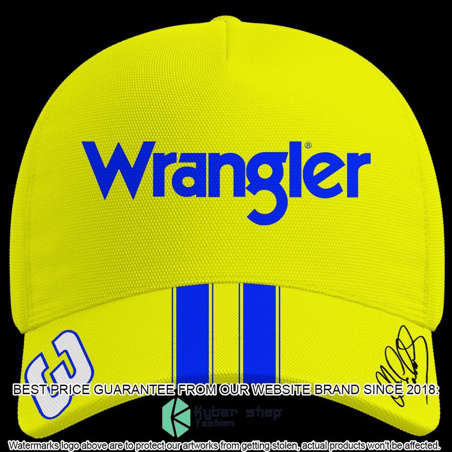 Dale Earnhardt Sr Wranger Cap word1