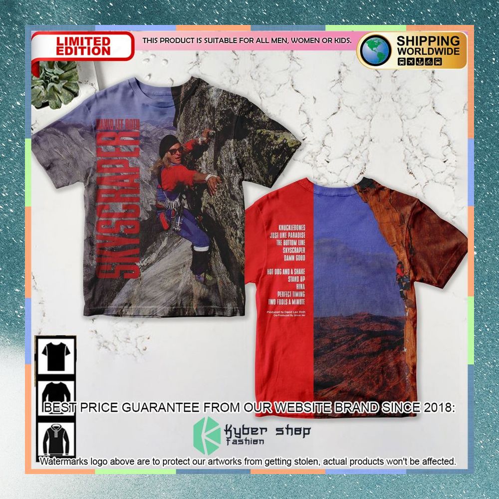 david lee roth skyscraper album t shirt 1 370