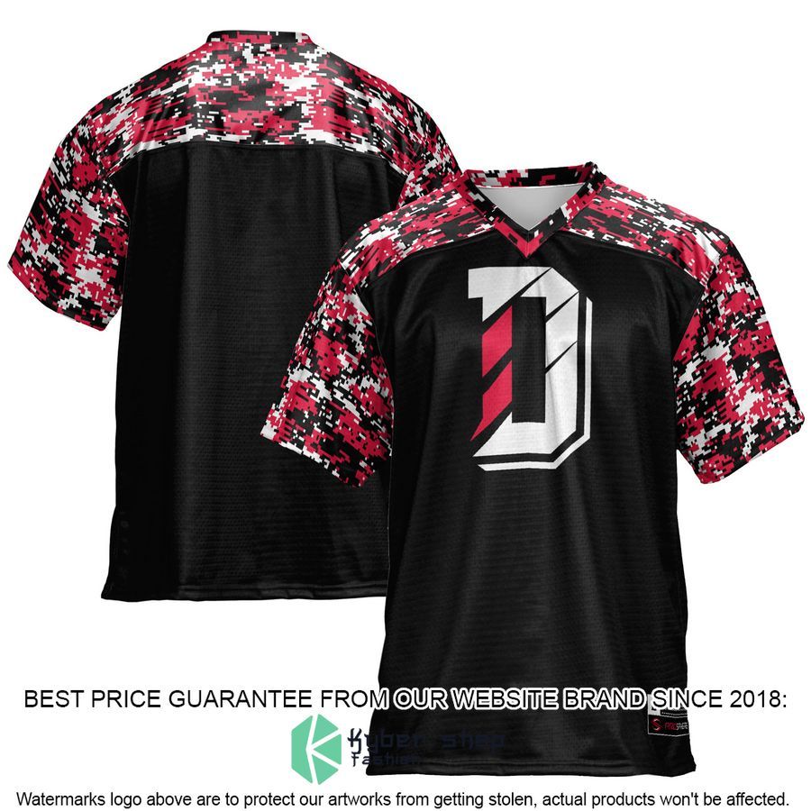 Davidson Wildcats Black Football Jersey