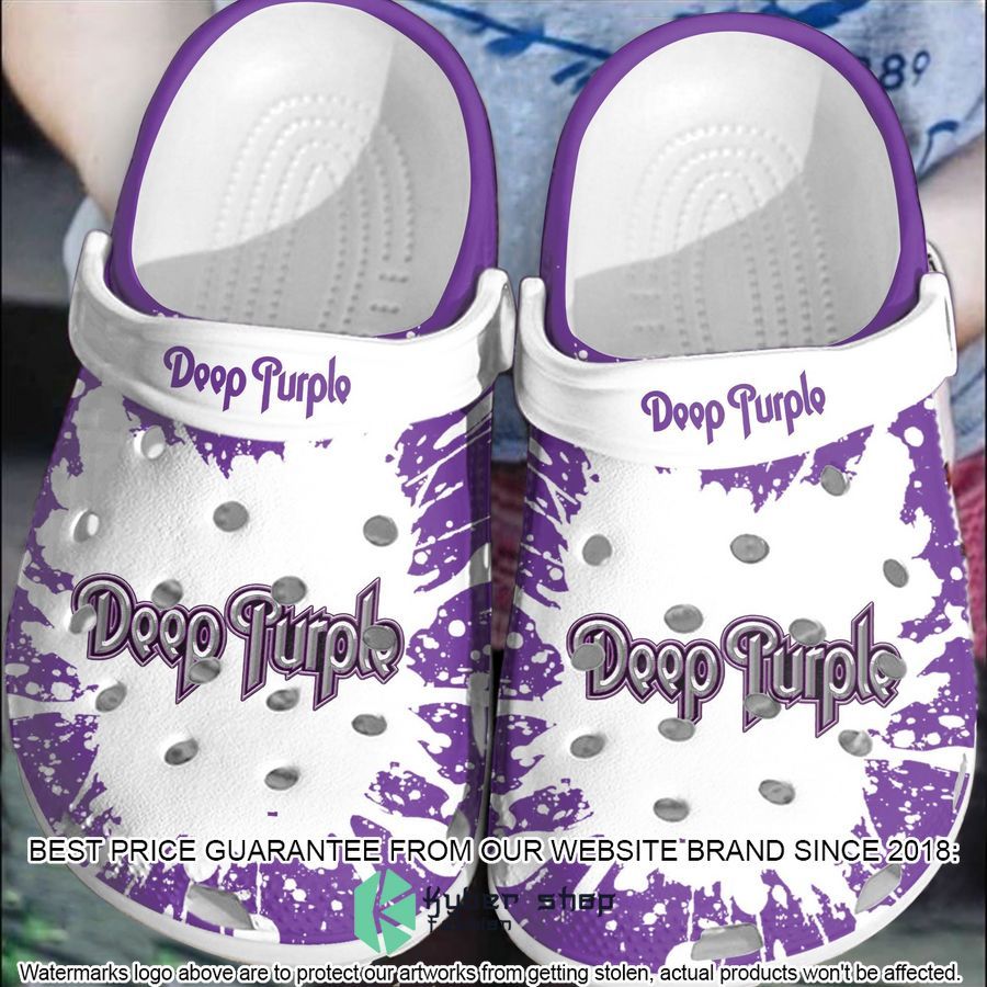 deep purple crocband clog 1 444