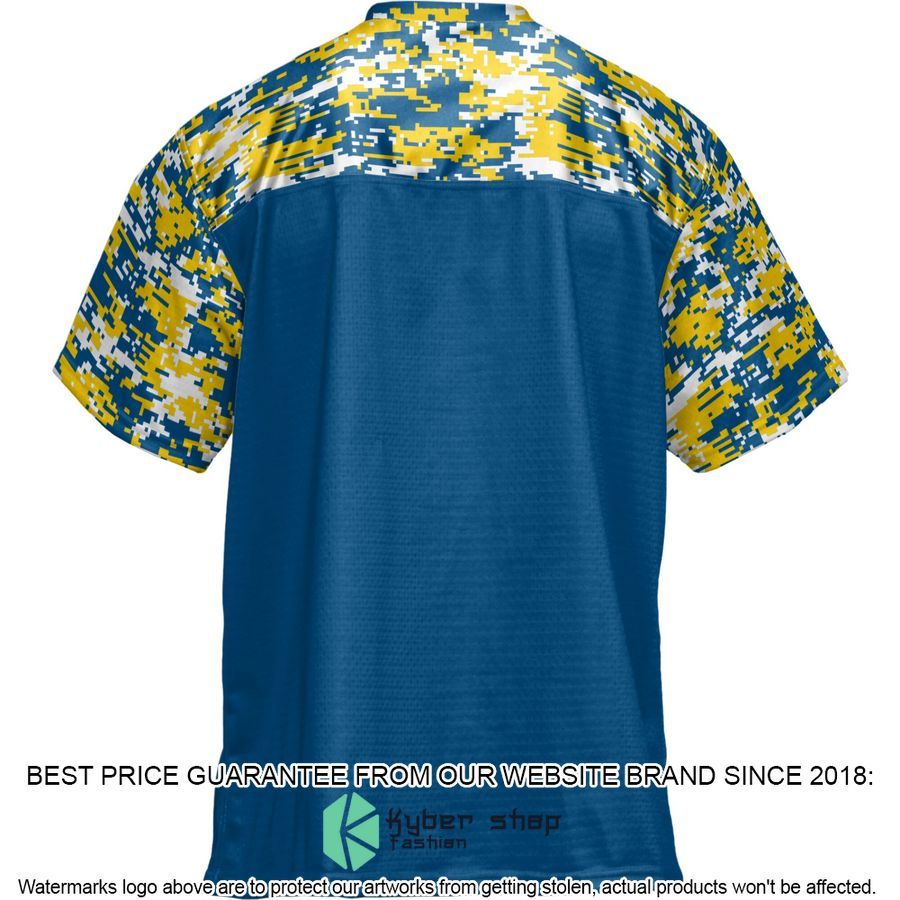 Delaware Fightin' Blue Hens Royal Football Jersey 3 Delaware Fightin' Blue Hens Royal Football Jersey word3