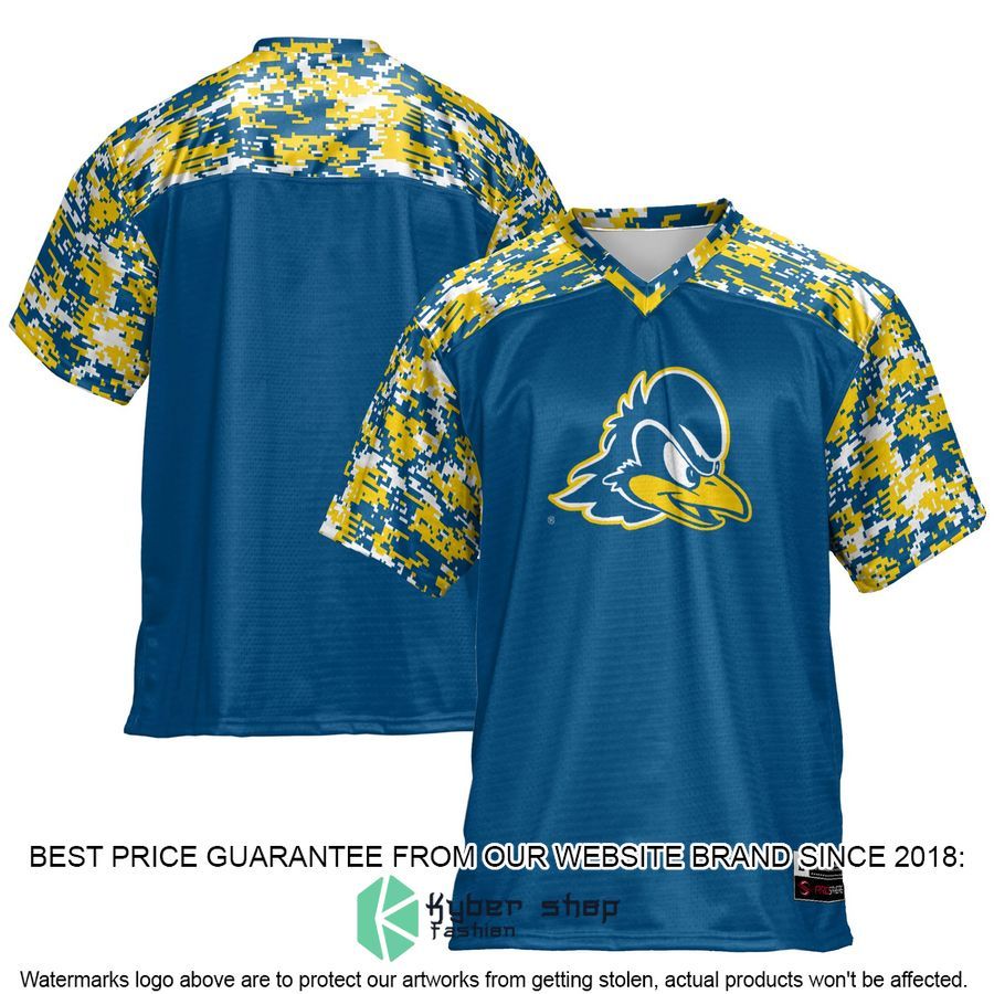 Delaware Fightin' Blue Hens Royal Football Jersey 4 Delaware Fightin' Blue Hens Royal Football Jersey word3