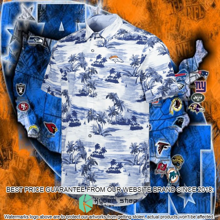 Denver Broncos Tommy Bahama Navy Sport Tropical Horizons Hawaiian Shirt 5 Denver Broncos Tommy Bahama Navy Sport Tropical Horizons Hawaiian Shirt word2