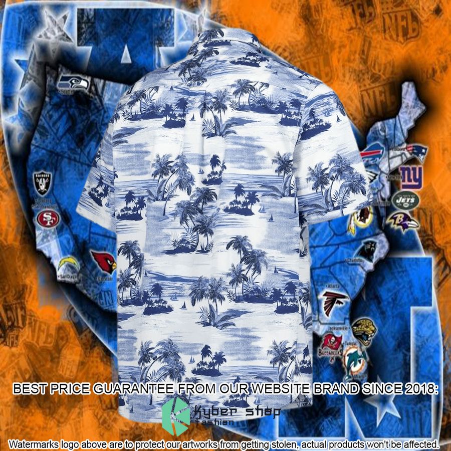 Denver Broncos Tommy Bahama Navy Sport Tropical Horizons Hawaiian Shirt 6 Denver Broncos Tommy Bahama Navy Sport Tropical Horizons Hawaiian Shirt word2