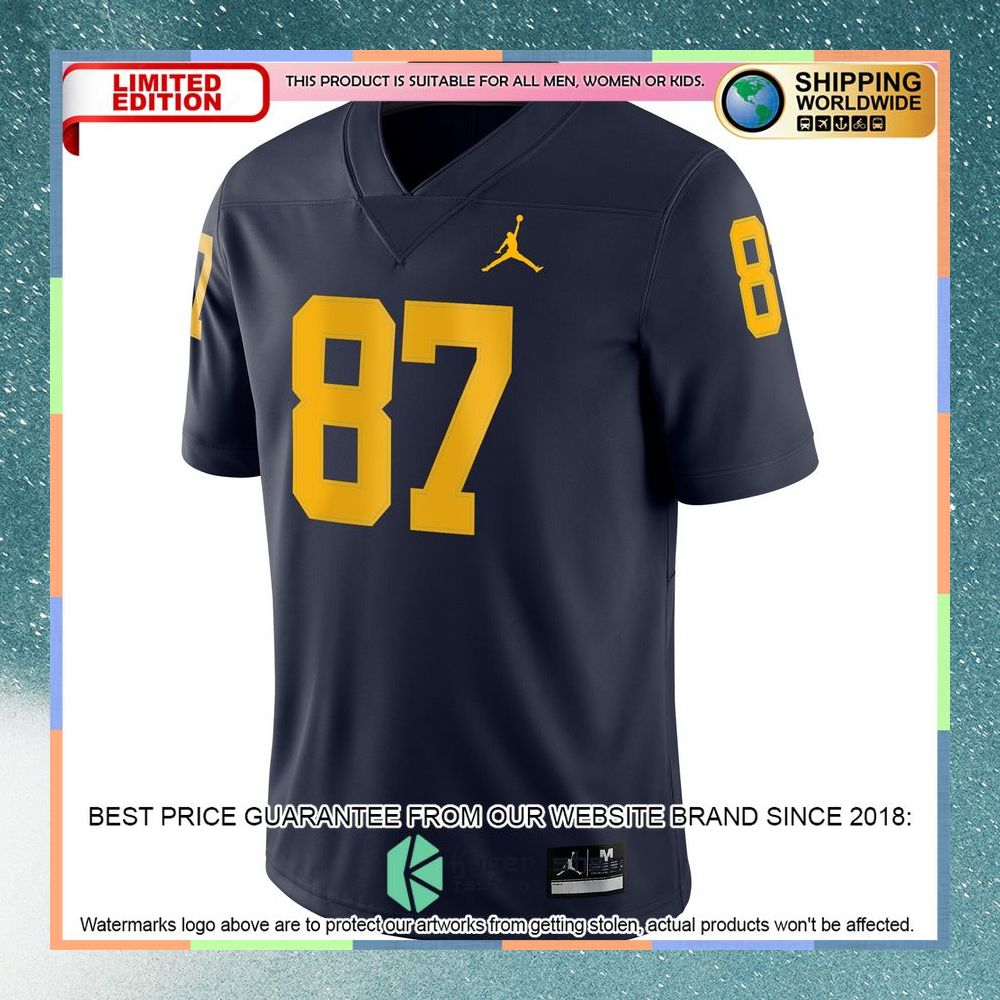 Devin Funchess Michigan Wolverines Jordan Brand Game Navy Football Jersey 6 Devin Funchess Michigan Wolverines Jordan Brand Game Navy Football Jersey word3
