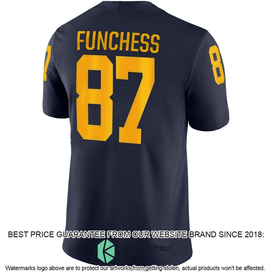 Devin Funchess Michigan Wolverines Jordan Brand Game Navy Football Jersey 3 Devin Funchess Michigan Wolverines Jordan Brand Game Navy Football Jersey word3