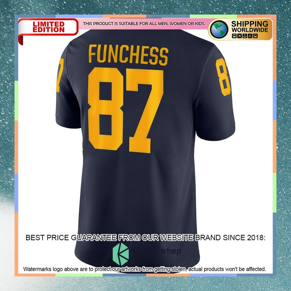 Devin Funchess Michigan Wolverines Jordan Brand Game Navy Football Jersey 7 Devin Funchess Michigan Wolverines Jordan Brand Game Navy Football Jersey word3