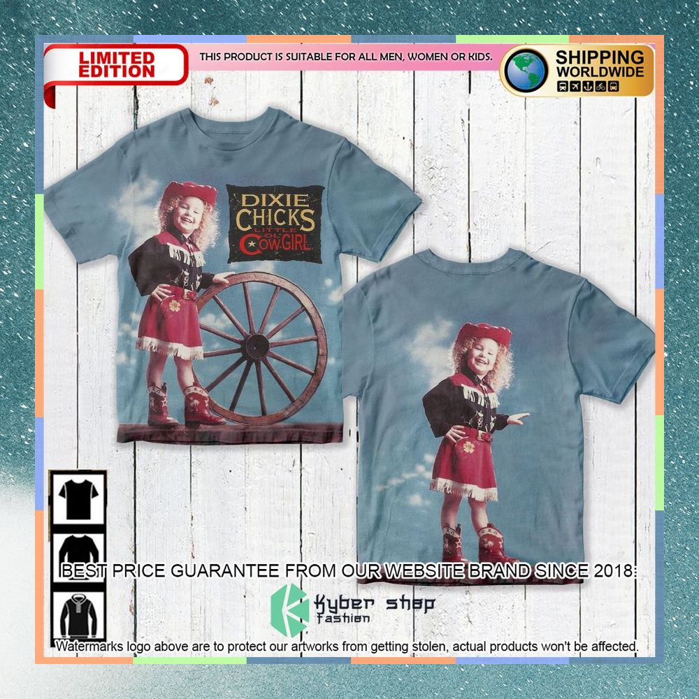 dixie chicks little ol cowgirl album t shirt 1 687