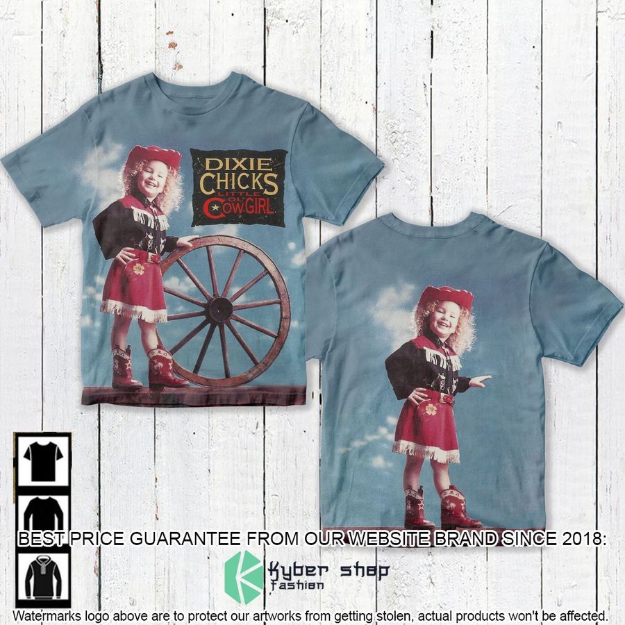dixie chicks little ol cowgirl album t shirt 1 77