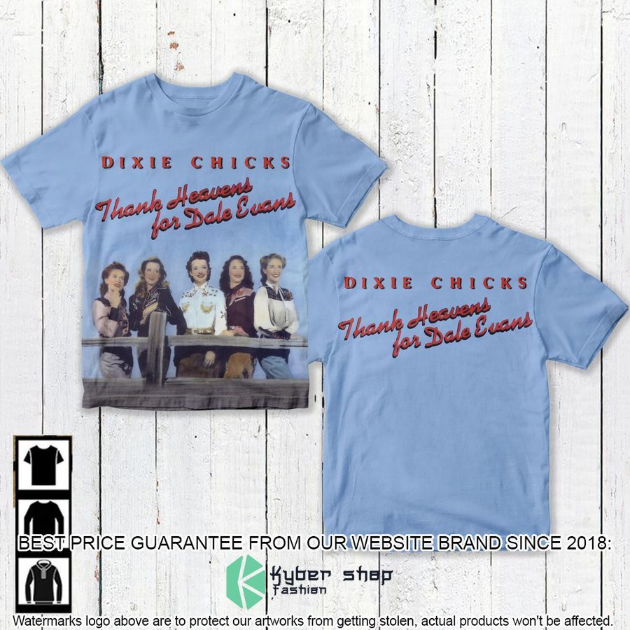 dixie chicks thank heavens for dale evans album t shirt 1 615