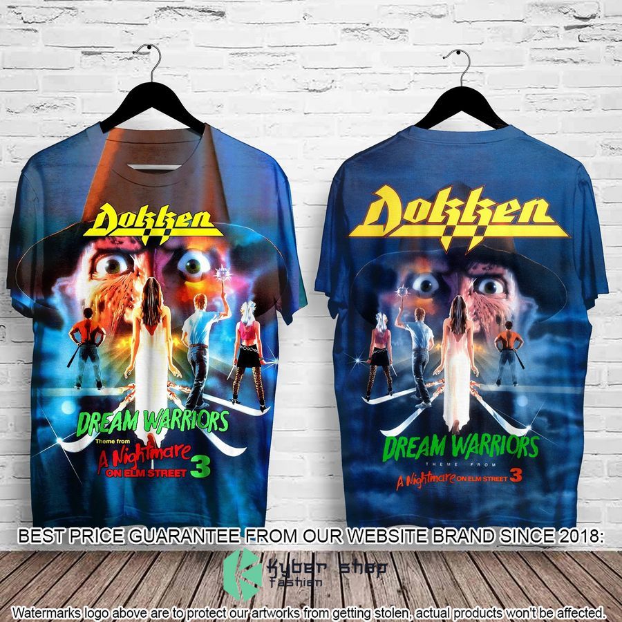 dokken band dream warriors t shirt 1 395