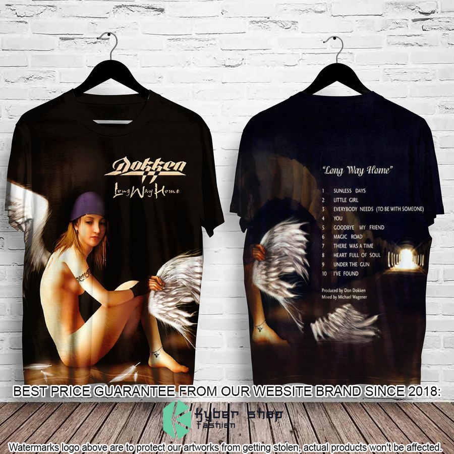 dokken band long way home album t shirt 1 803