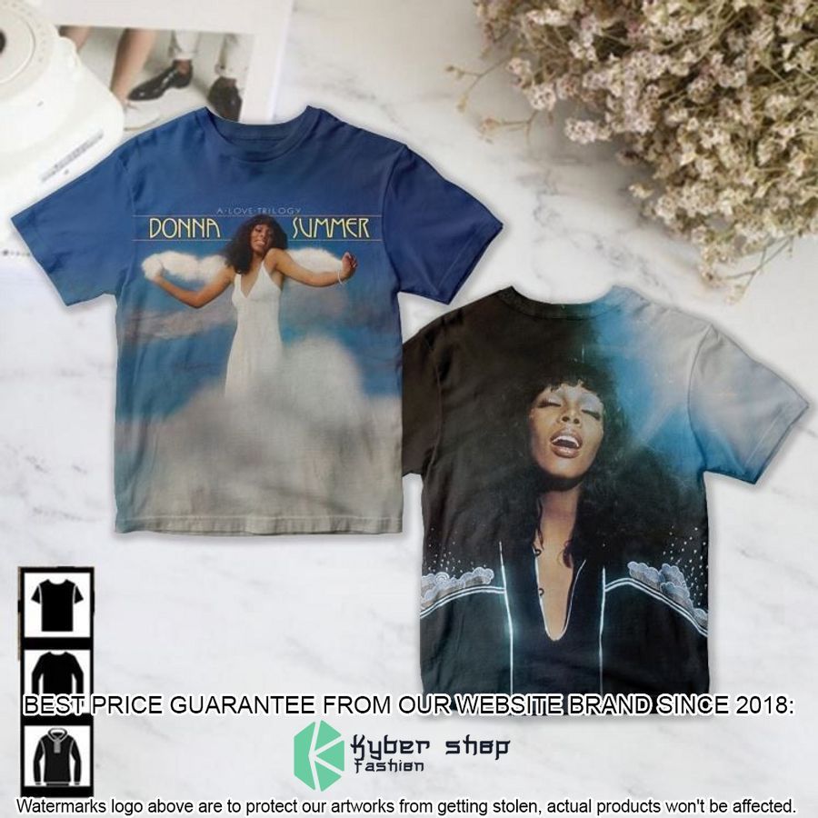 donna summer a love trilogy album t shirt 1 927