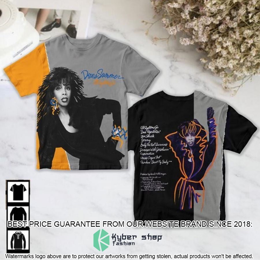 donna summer all systems go album t shirt 1 729