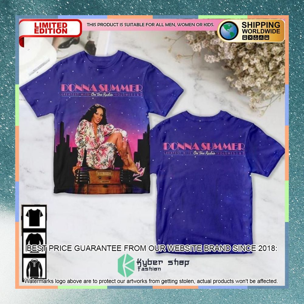 donna summer on the radio album t shirt 1 693