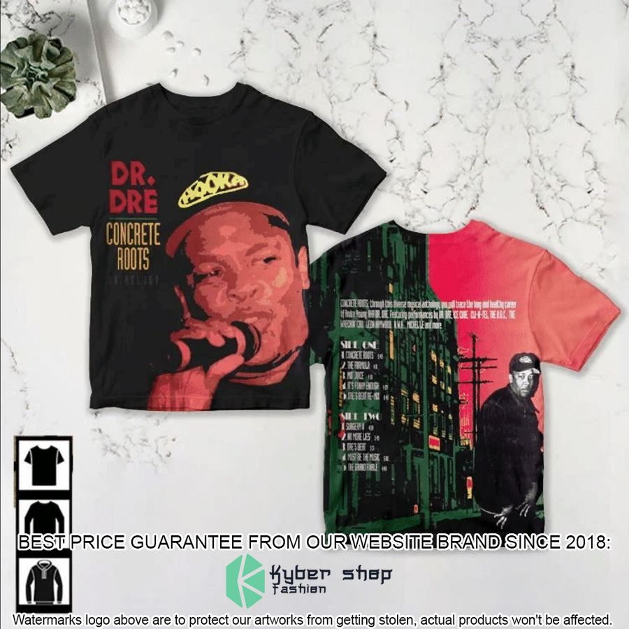 dr dre concrete roots album t shirt 1 917