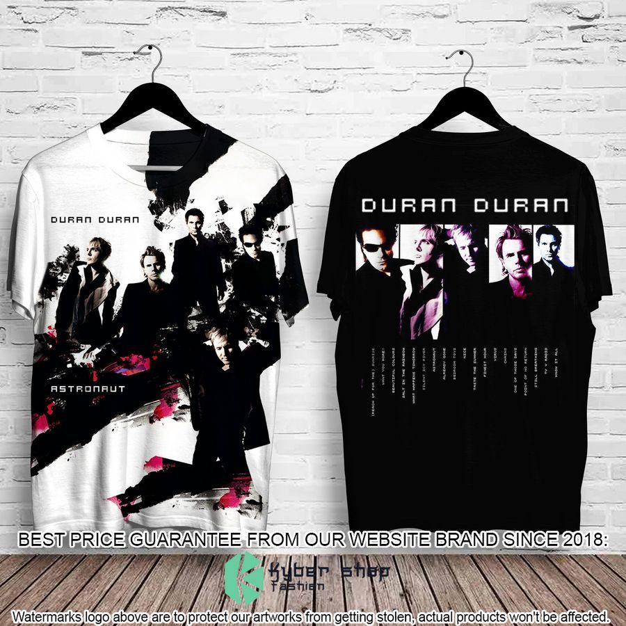 duran duran astronaut album t shirt 1 313
