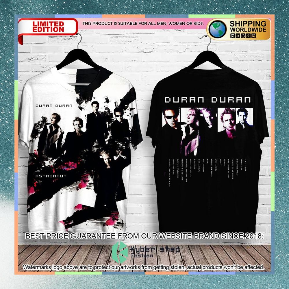 duran duran astronaut album t shirt 1 389