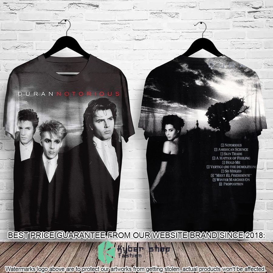 duran duran notorious album t shirt 1 213