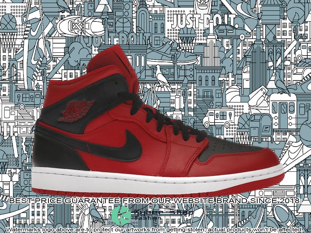 Reverse Bred Air Jordan 1 Mid