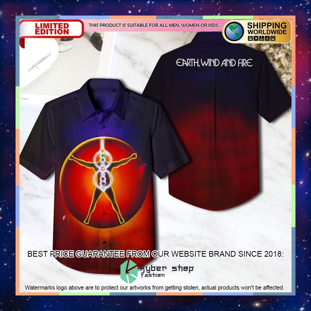 Earth Wind & Fire Power Light Hawaiian Shirt 3 earth wind fire power light hawaiian shirt 1 783
