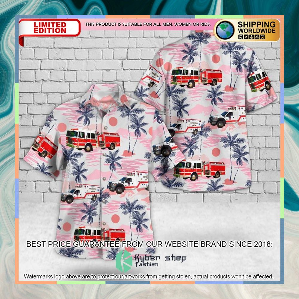 East Brookfield Massachusetts East Brookfield Fire Department Hawaiian Shirt 3 East Brookfield Massachusetts East Brookfield Fire Department Hawaiian Shirt word3