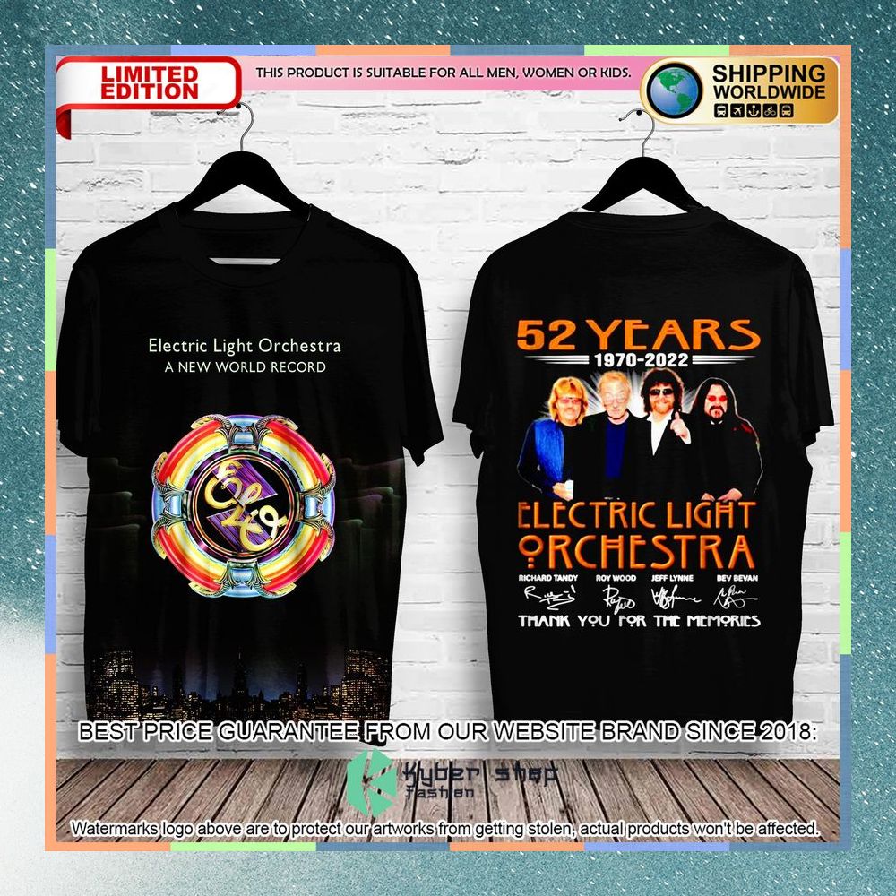 electric light orchestra a new world record t shirt 1 281