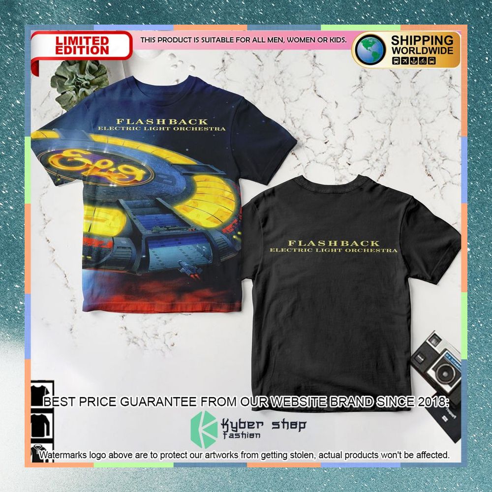 electric light orchestra flashback album t shirt 1 842