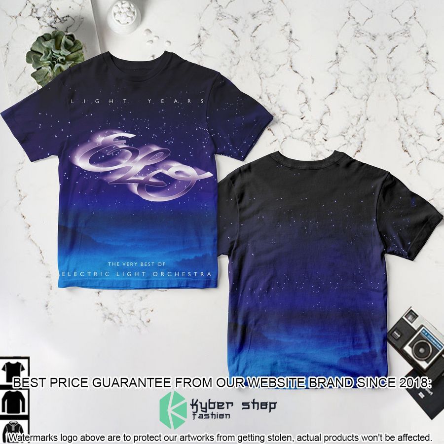 electric light orchestra light years album t shirt 1 47