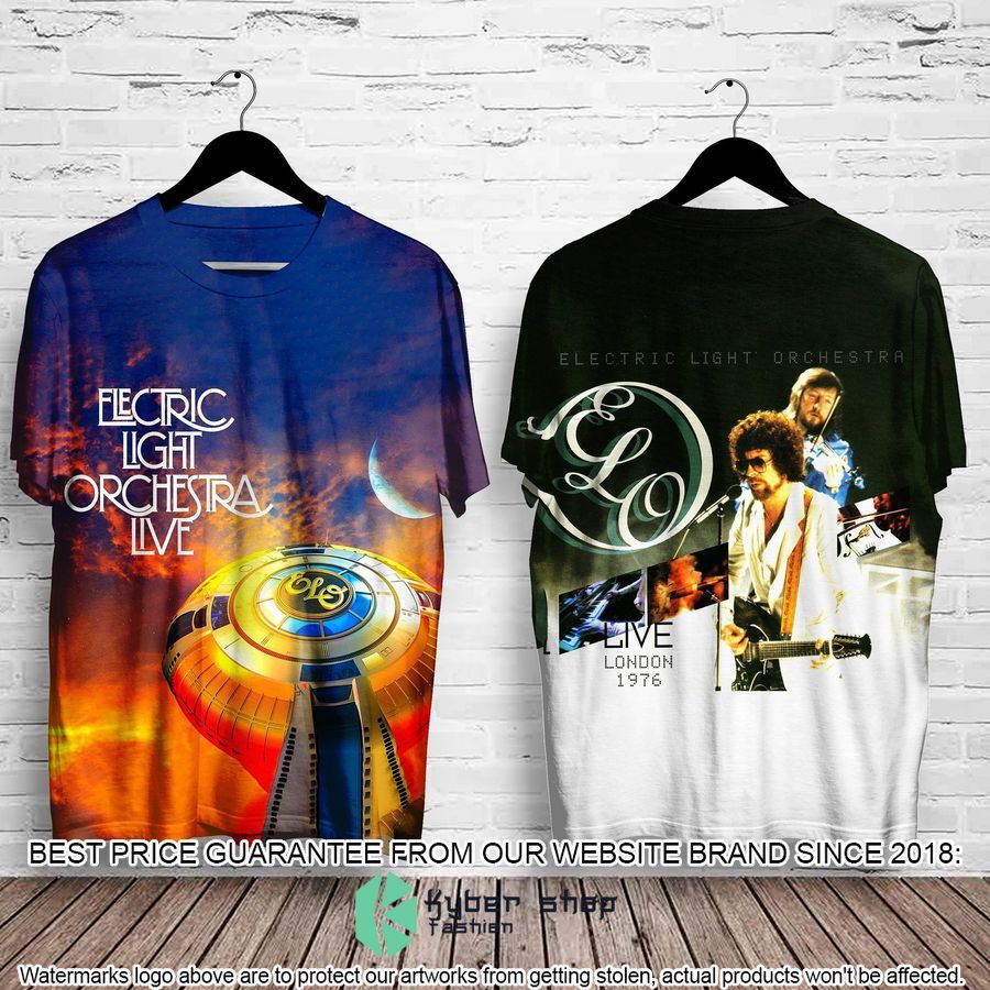 electric light orchestra live london 1976 t shirt 1 708