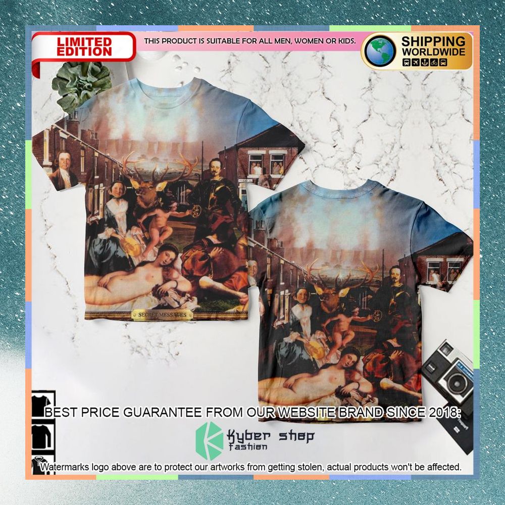 electric light orchestra secret messages album t shirt 1 26