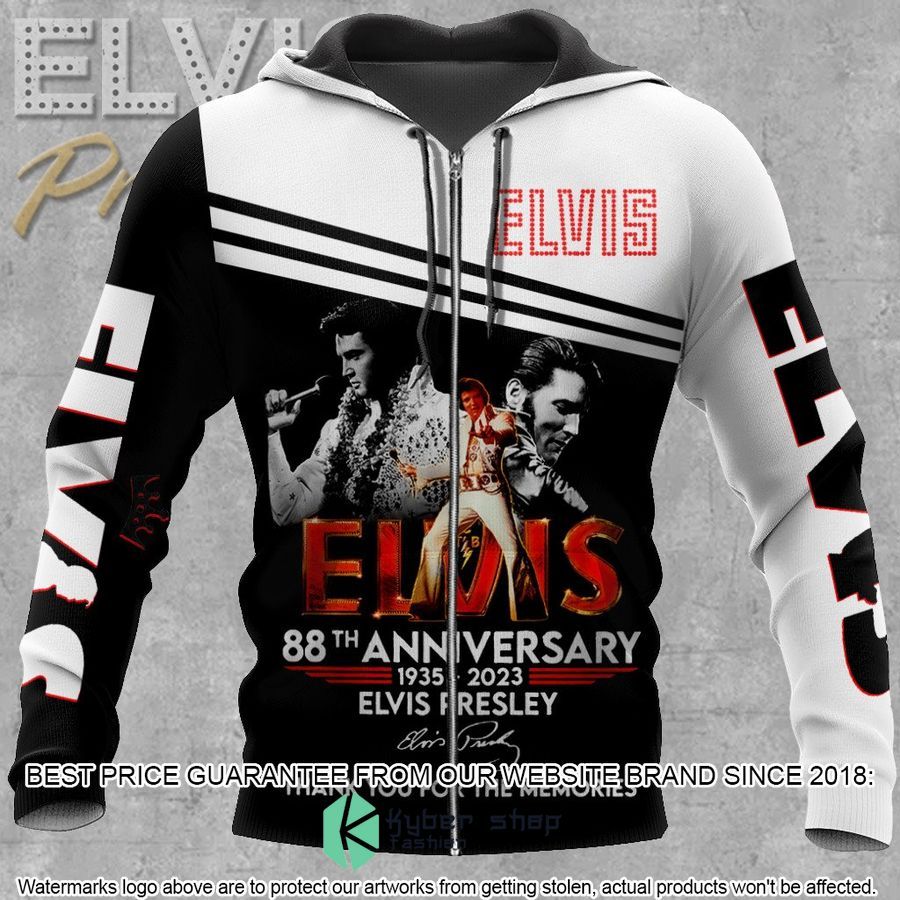 Elvis Presley 88th Anniversary 3D Shirt, Hoodie 3 elvis presley 88th anniversary 3d shirt hoodie 3 540