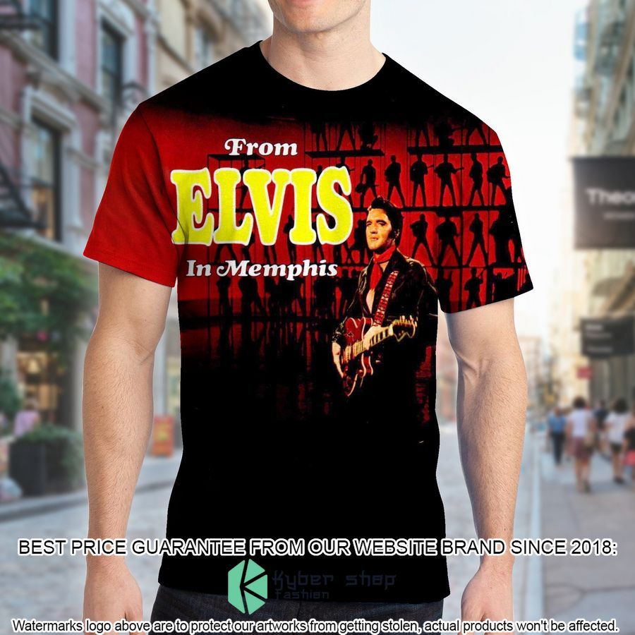 elvis presley from elvis in memphis album t shirt 1 876