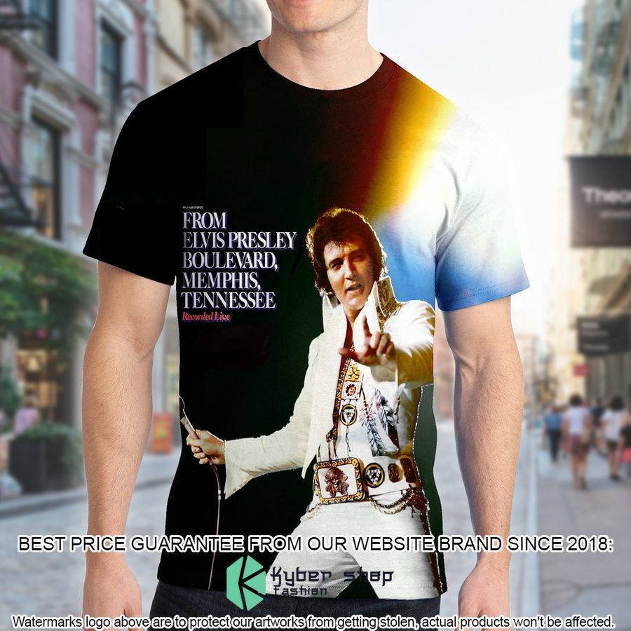 elvis presley from elvis presley boulevard memphis tennessee album t shirt 1 387