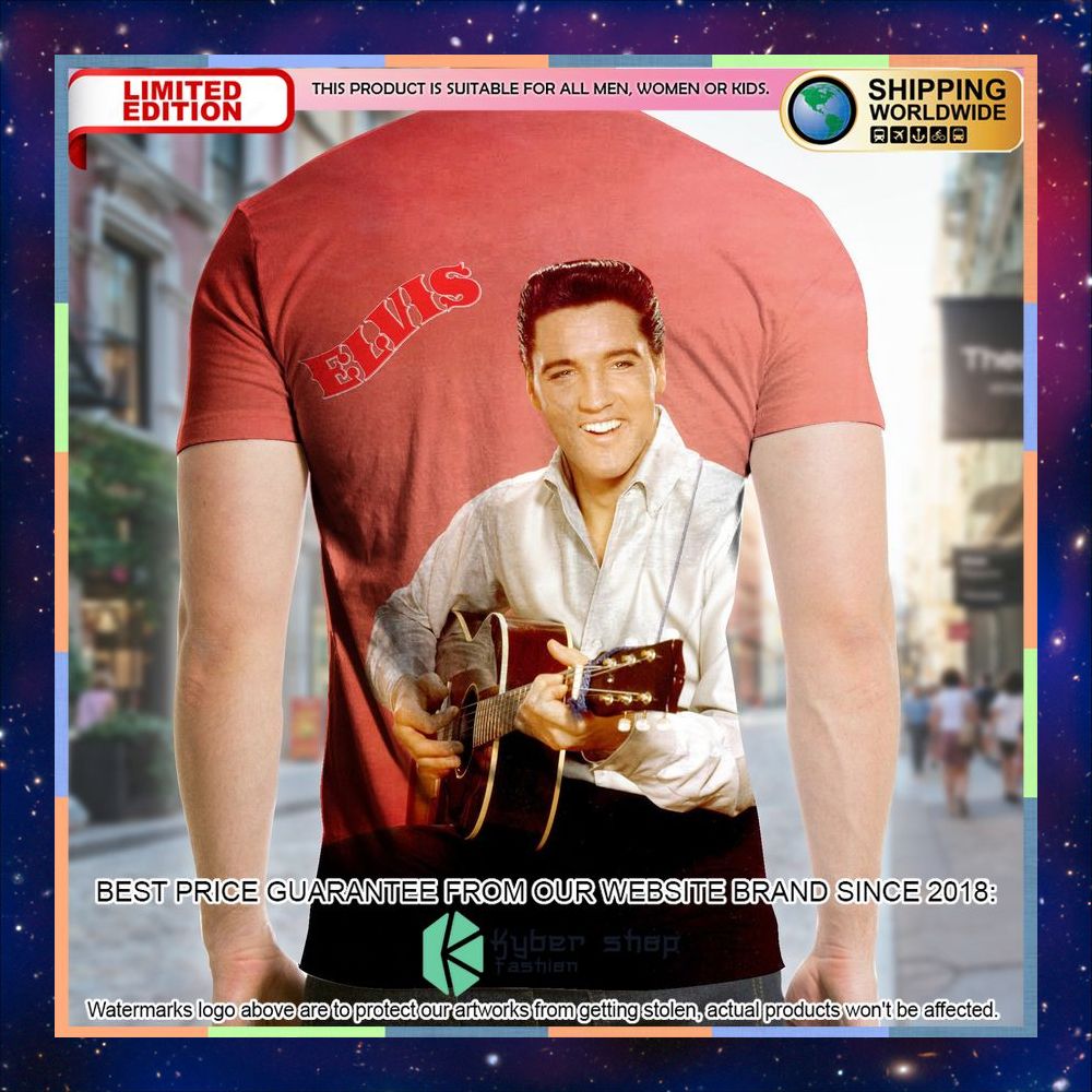 Elvis Presley Girl Happy Album T Shirt 6 elvis presley girl happy album t shirt 2 40